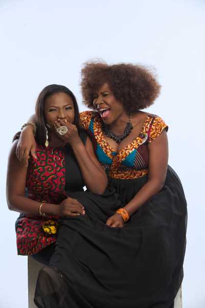 Image result for Waje and Omawumi